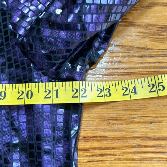Kim Rogers purple and black sequin jacket. Excellent condition. Size 1X - Picture 9 of 14